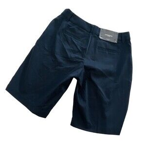 NWT Liz Claiborne Navy Stretch Bermuda Shorts‎ Size 4P